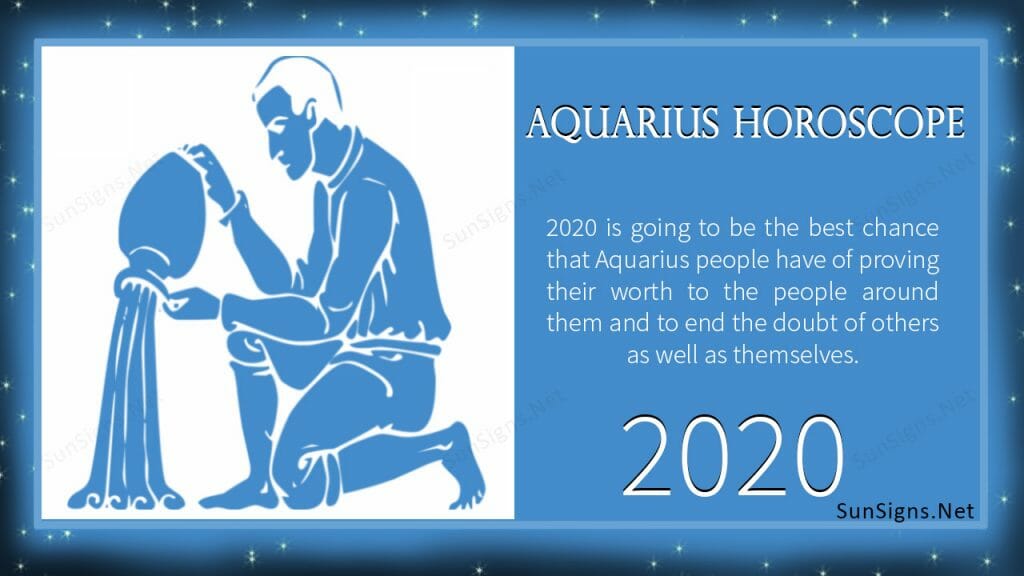 Aquarius 2020 Horoscope