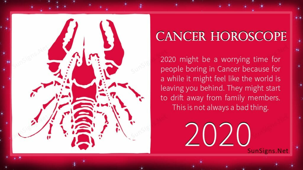 Cancer Horoscope 2020