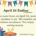 April 24 Zodiac