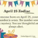 April 25 Zodiac