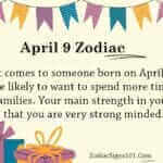 April 9 Zodiac