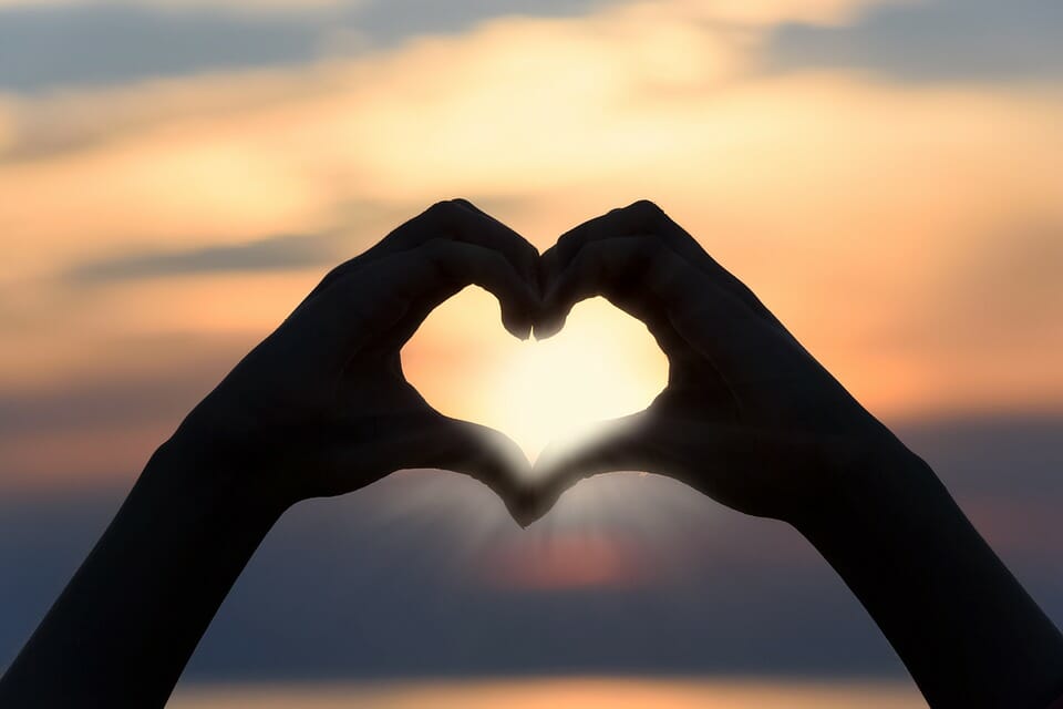 Libra Libra Love Compatibility, hands, heart