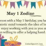 May 1 Zodiac