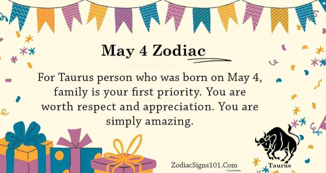 May 4 Zodiac