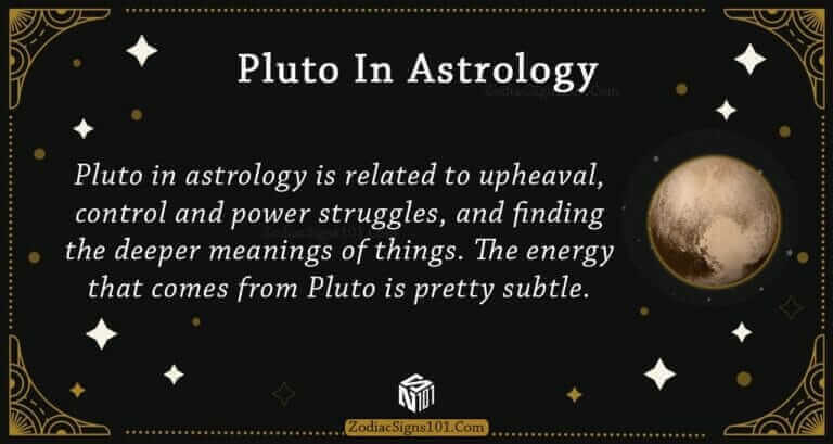 Pluto In Astrology