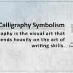 Calligraphy Symbolism