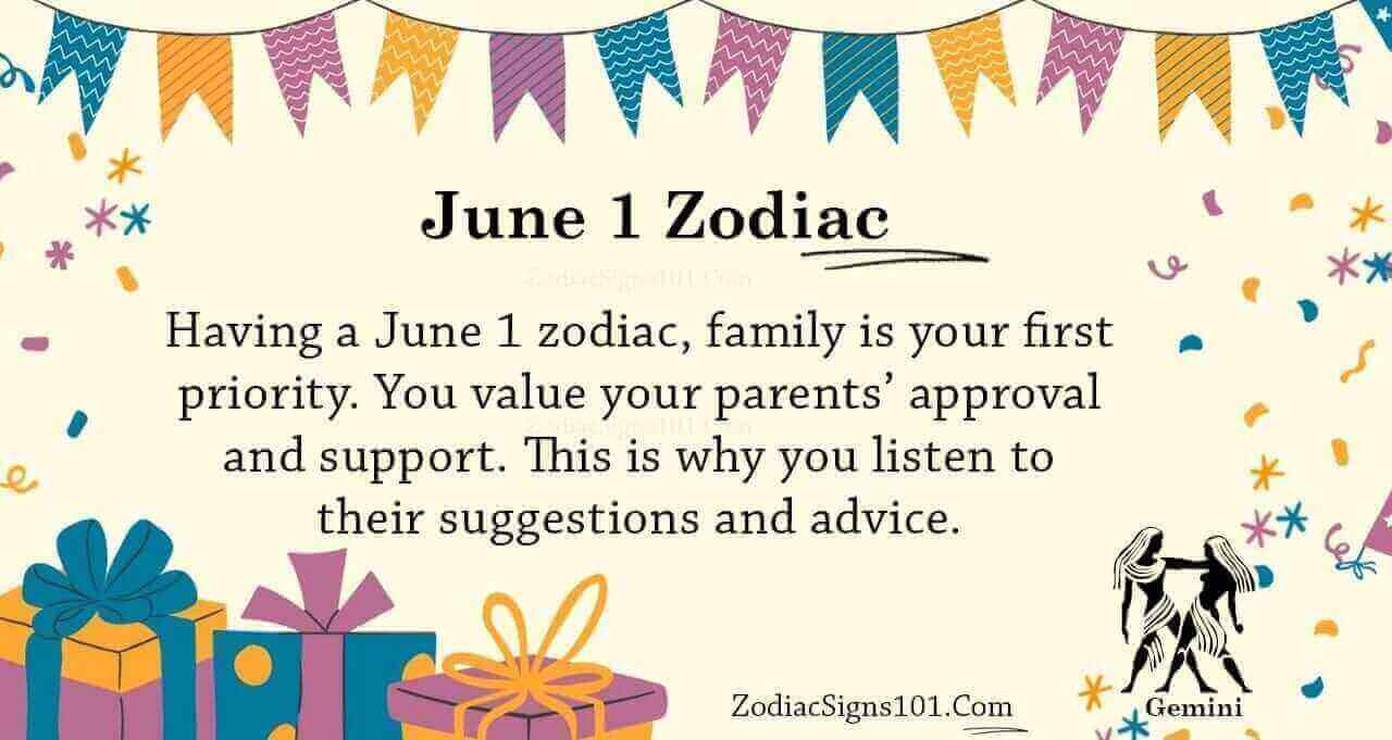 June 1 Zodiac