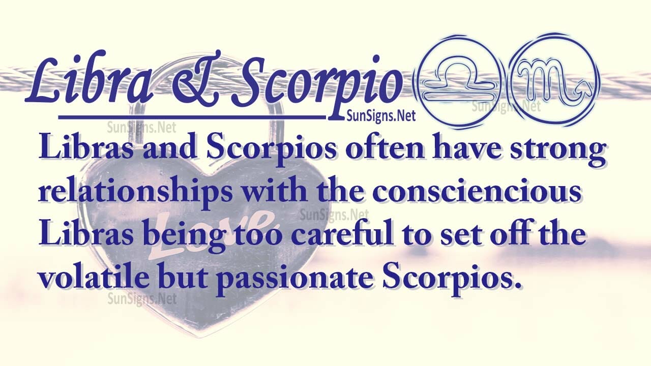Libra Scorpio Love Compatibility - Zodiac Signs 101 Zodiac Compatibility