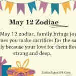 May 12 Zodiac