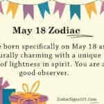 May 18 Zodiac