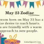 May 23 Zodiac