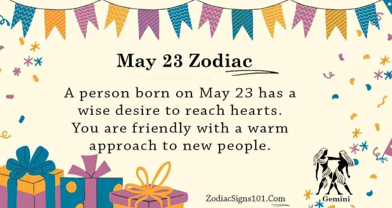 May 23 Zodiac