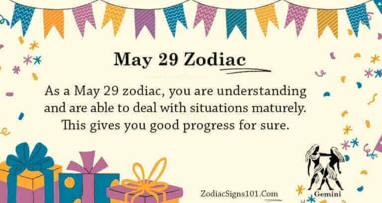 May 29 Zodiac