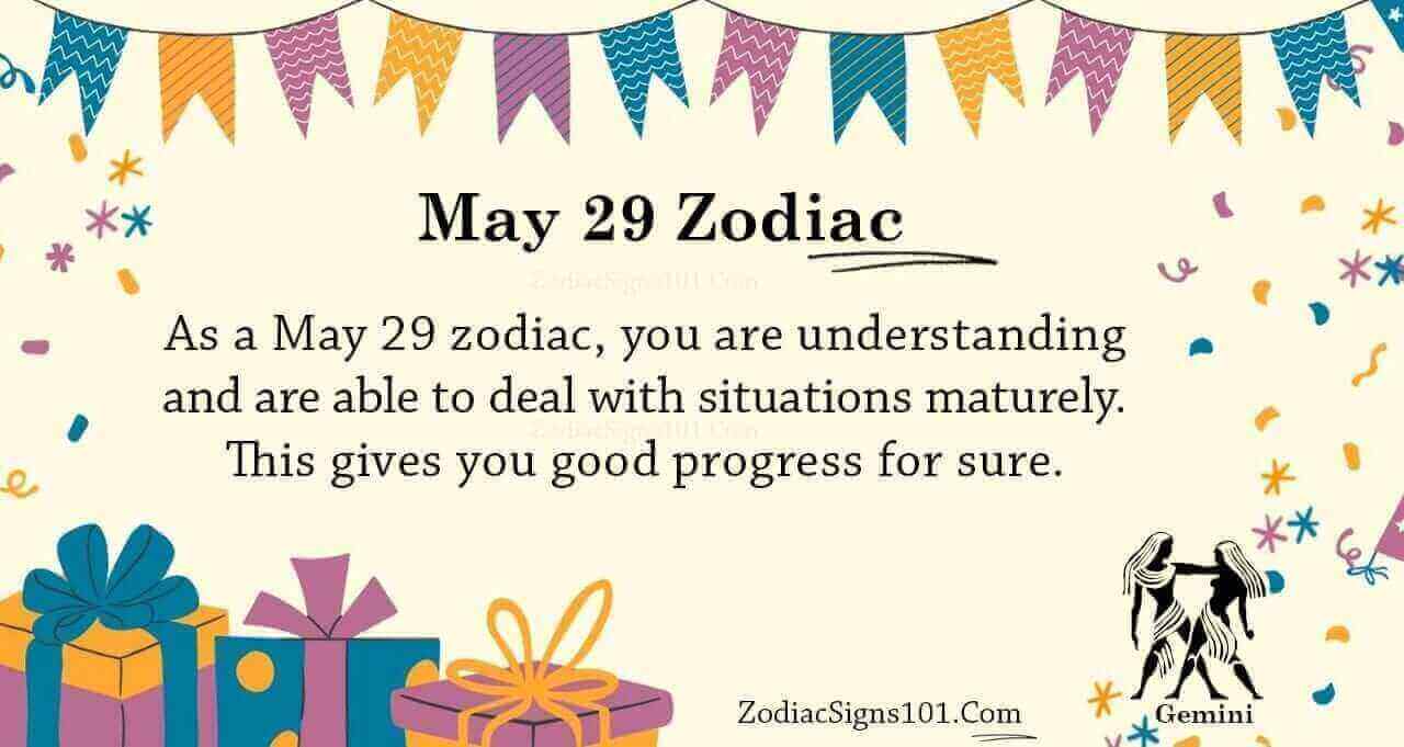 May 29 Zodiac