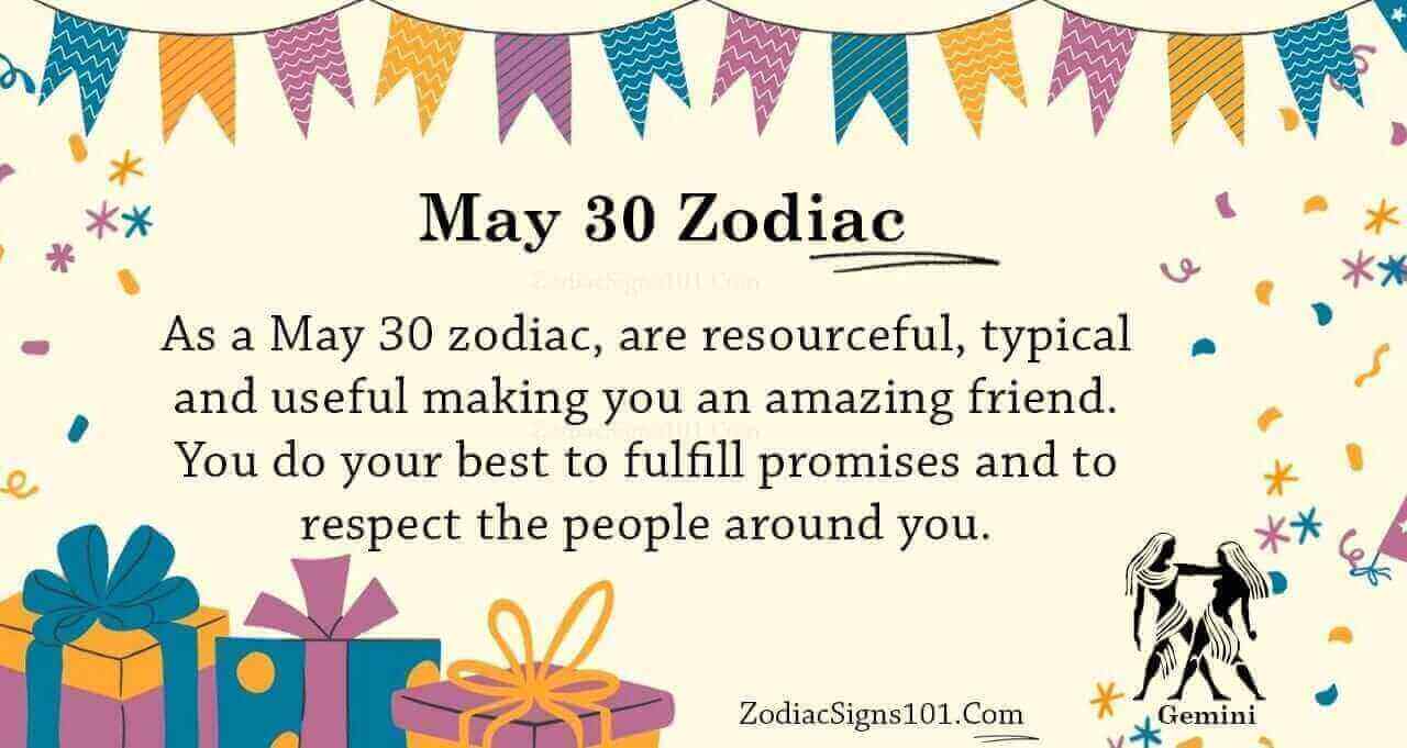 May 30 Zodiac