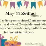 May 31 Zodiac