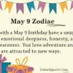 may 9 zodiac