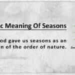 Seasons Symbolism