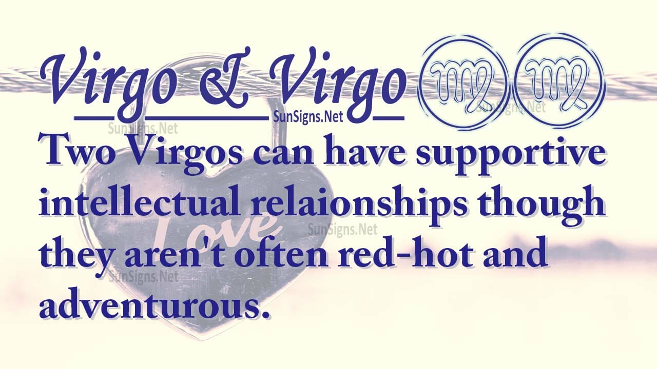 Virgo Virgo Love Compatibility Zodiac Signs 101 Zodiac Compatibility