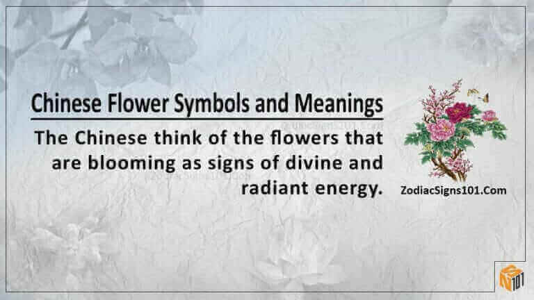 Chinese Flower Symbols