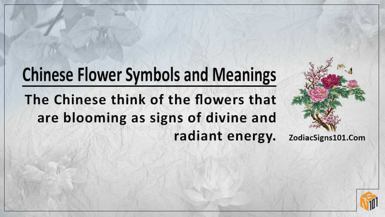 Chinese Flower Symbols