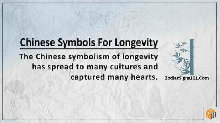 Chinese Symbols For Longebity