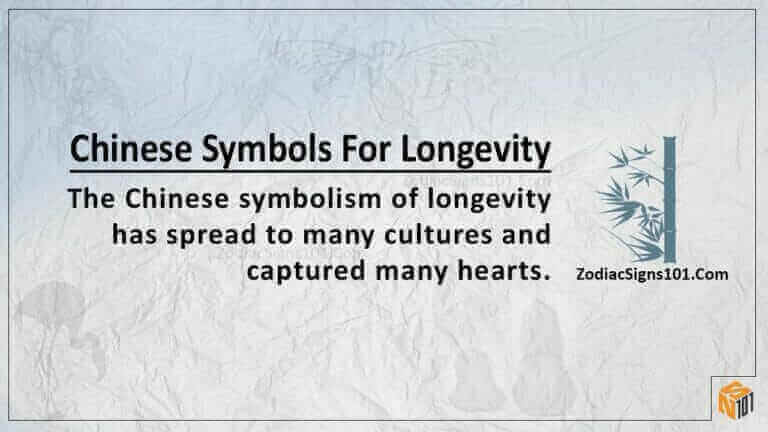 chinese symbols for longebity