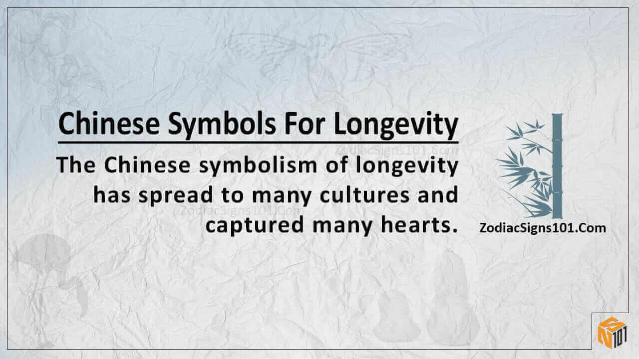 Chinese Symbols For Longebity