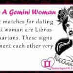 Dating A Gemini Woman