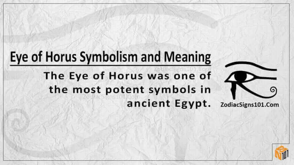 Eye Of Horus Symbolism