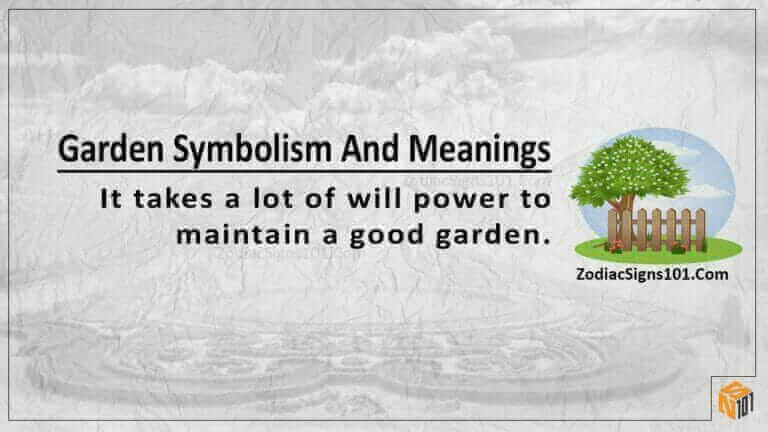 Garden Symbolism And Meaning