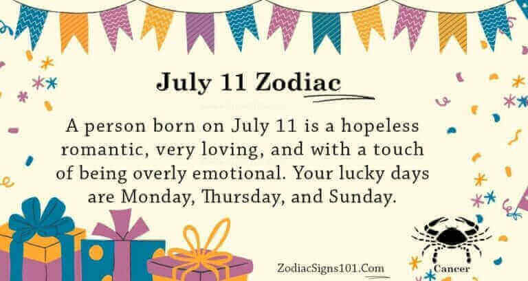 July 11 Zodiac