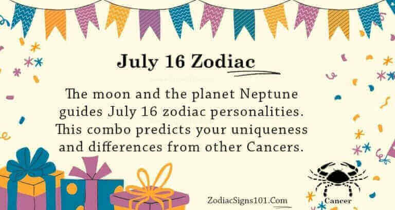 July 16 Zodiac