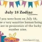 july 18 zodiac