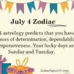 July 4 Zodiac