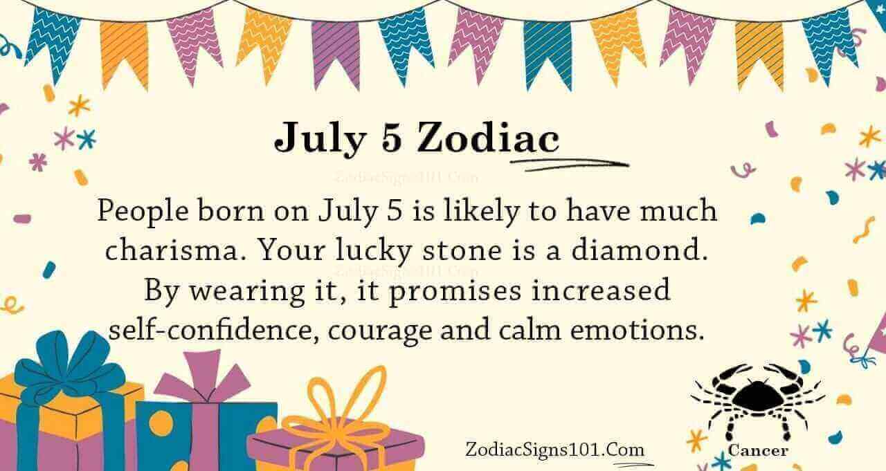 July 5 Zodiac