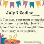 July 7 Zodiac