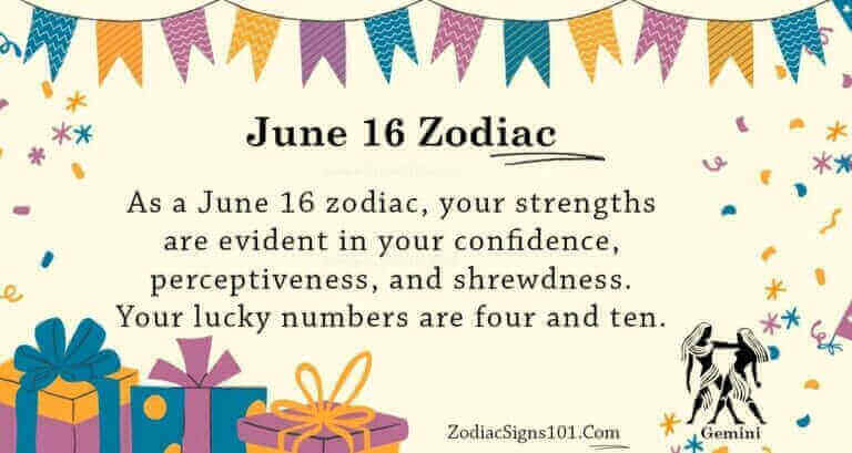june 16 zodiac