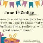 june 19 zodiac
