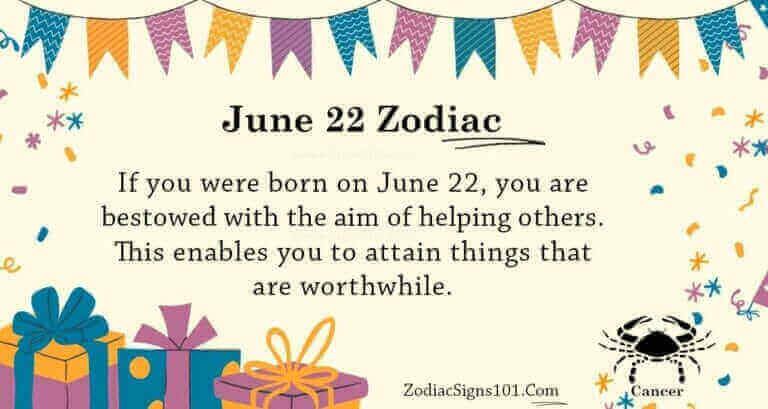 june 22 zodiac