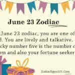 June 23 Zodiac