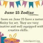 June 25 Zodiac