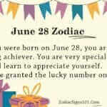 June 28 Zodiac
