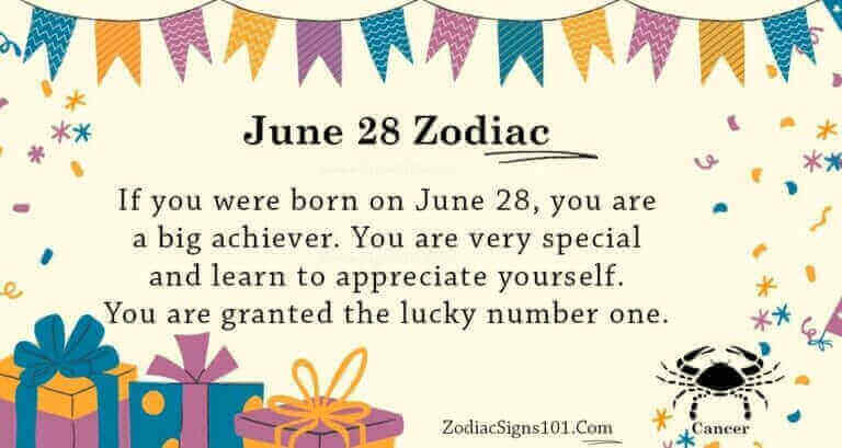 june 28 zodiac