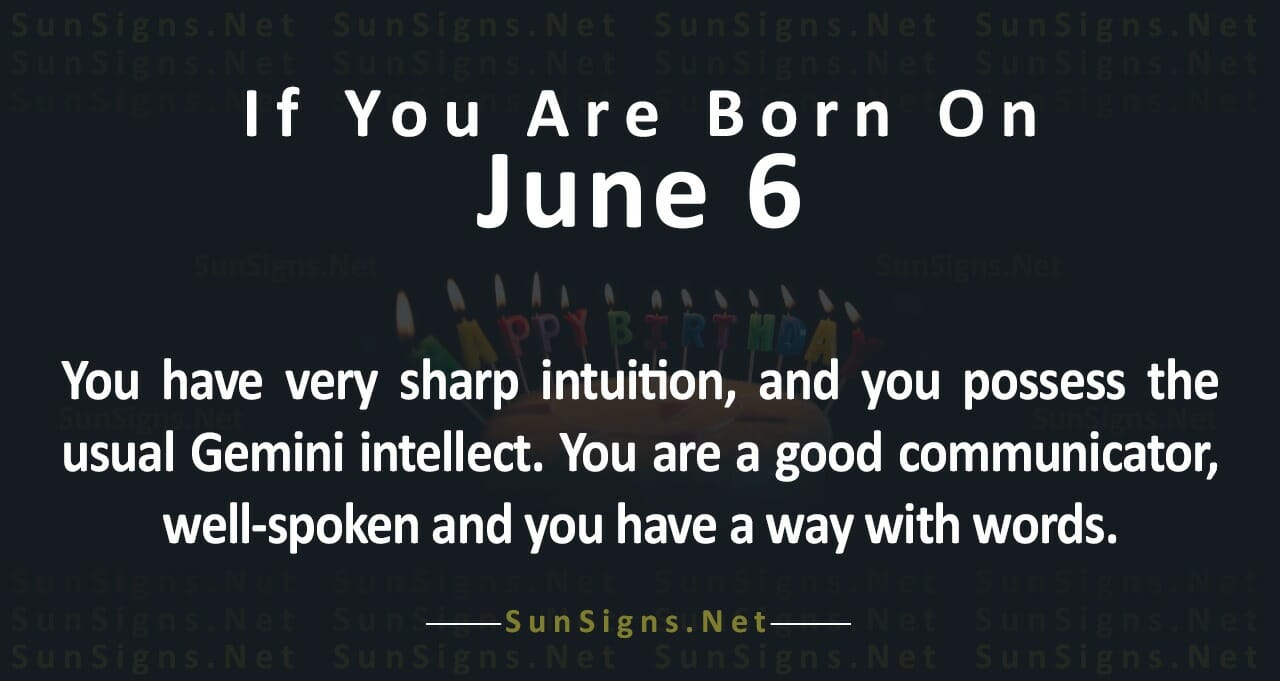 June 19 birthday astrology