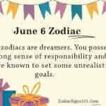 June 6 Zodiac