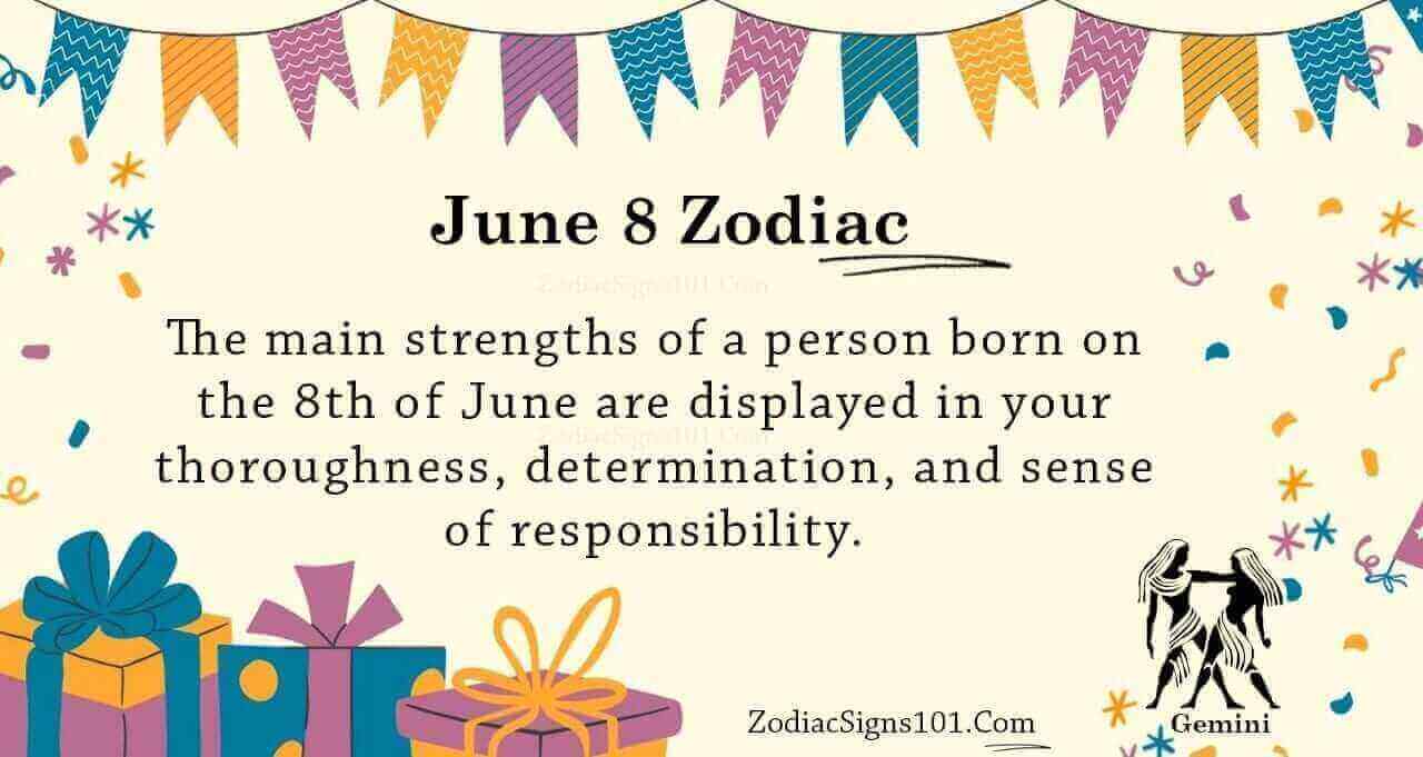 June 8 Zodiac