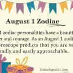 August 1 Zodiac