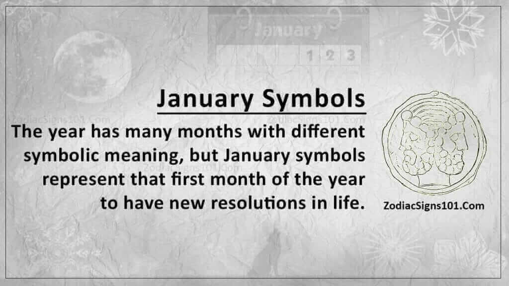 January Symbols