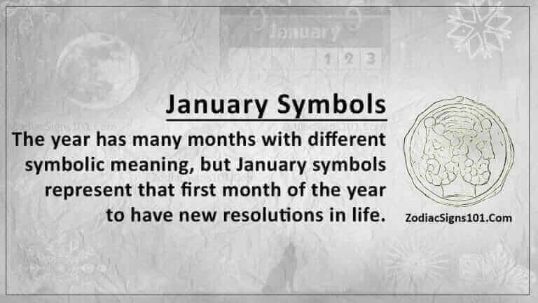 January Symbols